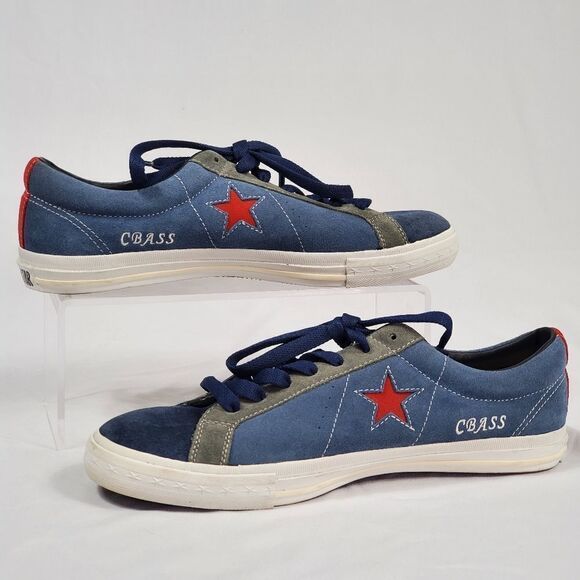 Converse Unisex Low Top One Star Suede Ox Sneakers - Picture 1 of 12